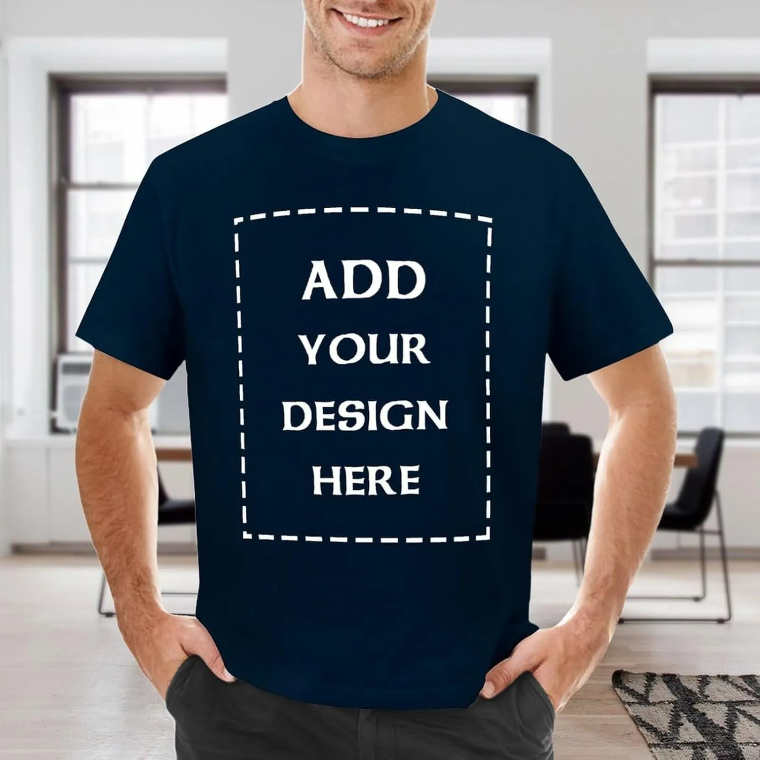 Custom t Shirt Design Your Own Image Text Personalized Adult Printing Shirts