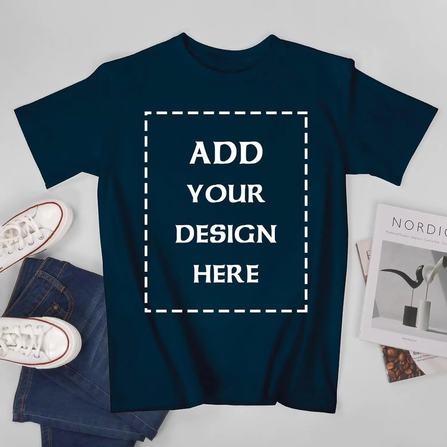 Custom t Shirt Design Your Own Image Text Personalized Adult Printing Shirts