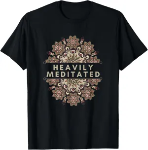 Heavily Meditated Antique Mandala Design for Yoga Lovers T-Shirt