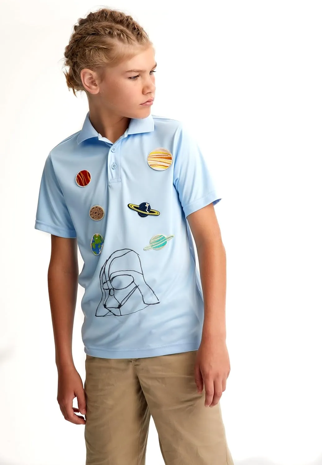 Kids Youth Short Sleeve Performance Polo Shirt