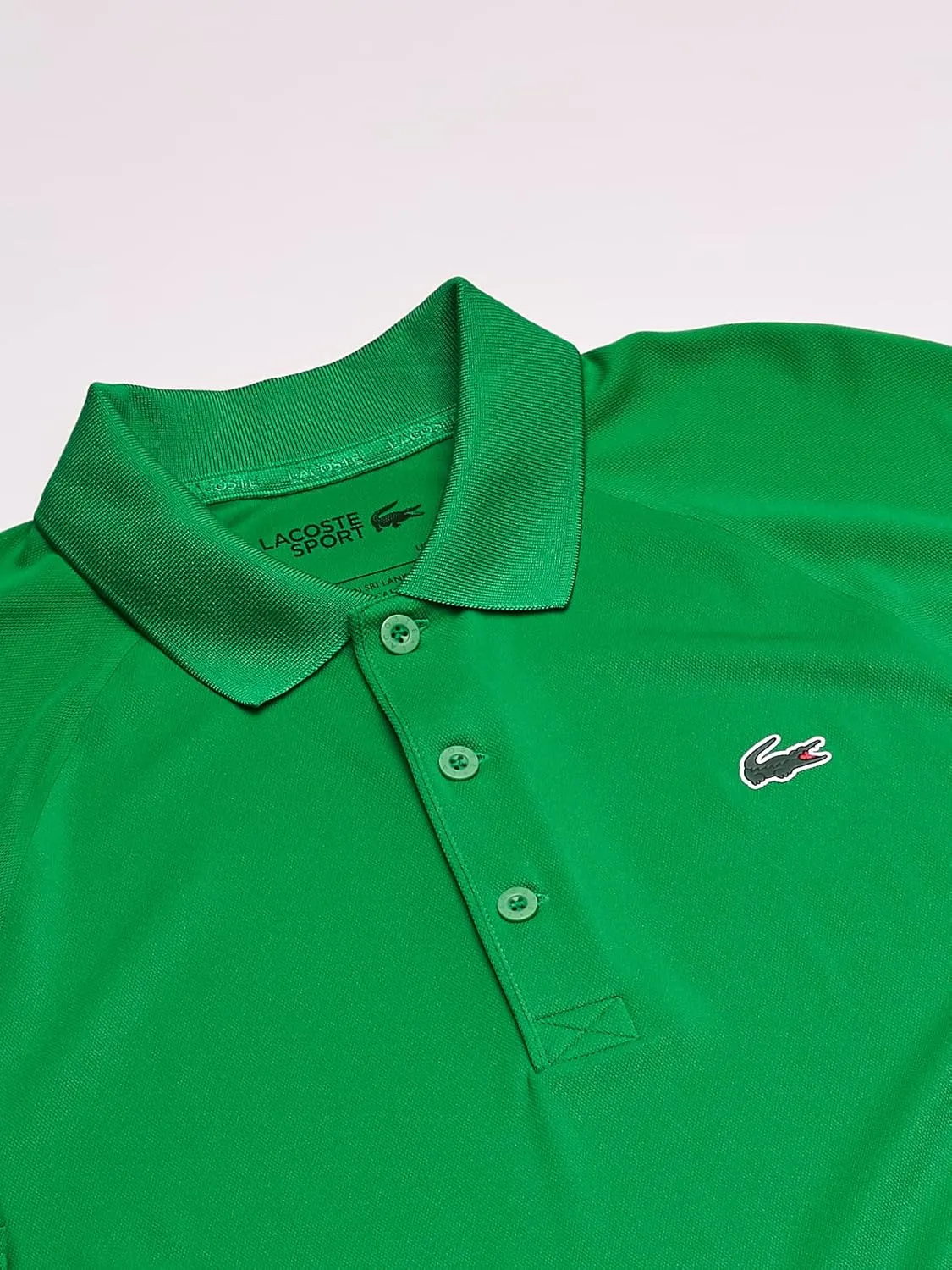 Lacoste Men's Ultra Dry Raglan Sleeve Polo Sport Short