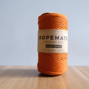 LUXE 4MM MACRAME STRING - GOLD BROWN